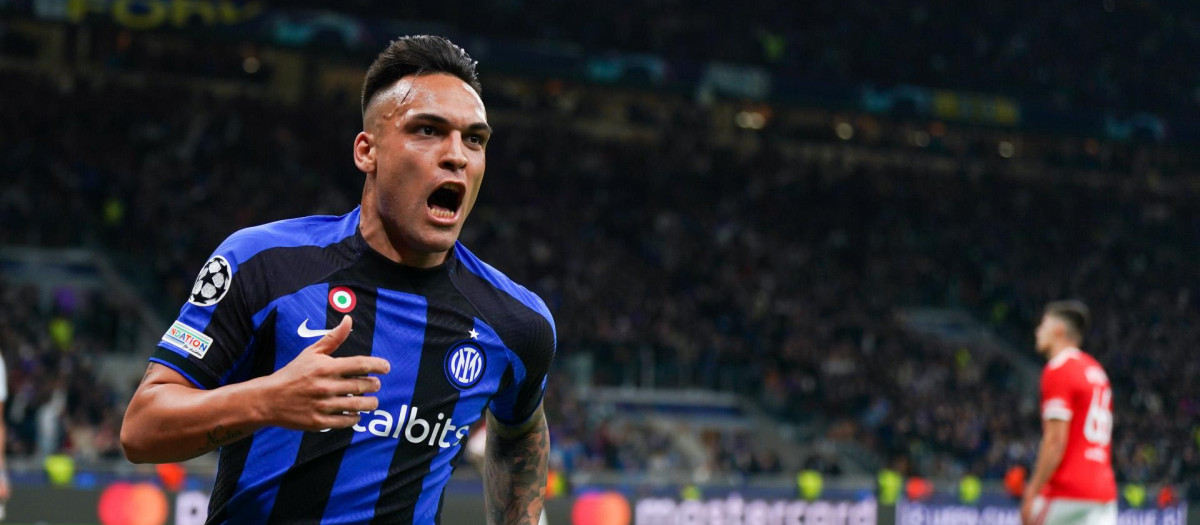 Lautaro Martínez es la referencia ofensiva del Inter de Milán esta temporada