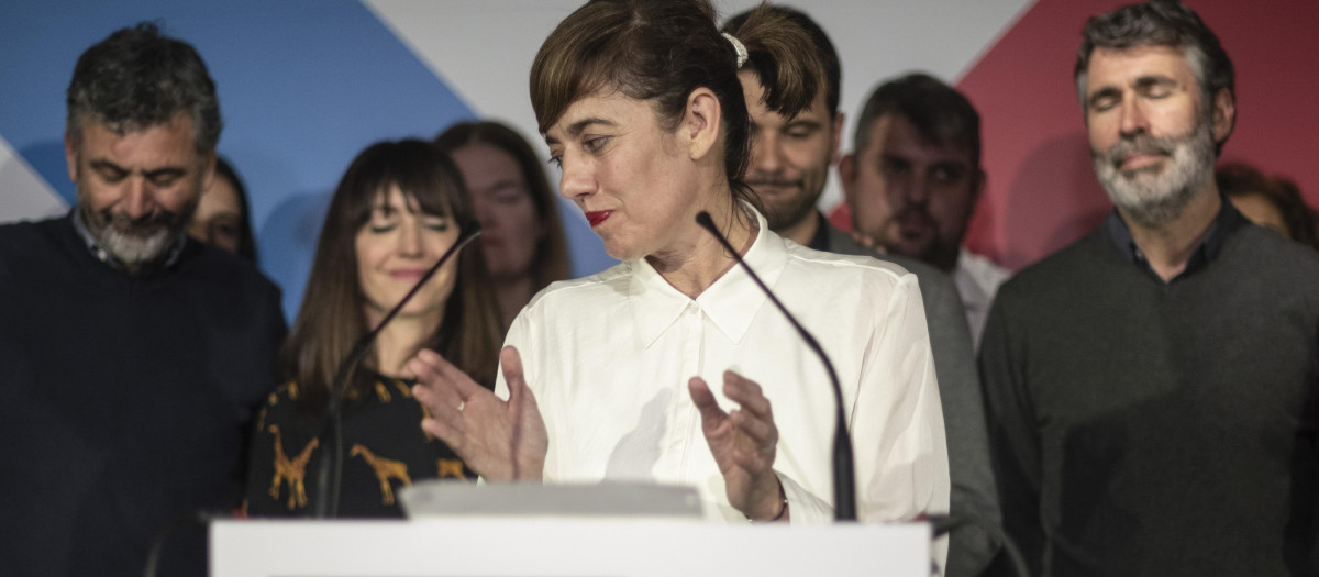 Marta Lois, la noche electoral