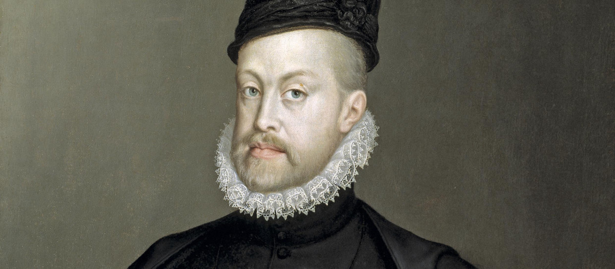 Retrato de Felipe II, por Sofonisba Anguissola