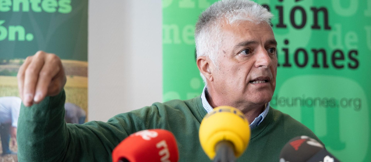 El coordinador estatal de Unión de Uniones, Luis Cortés.