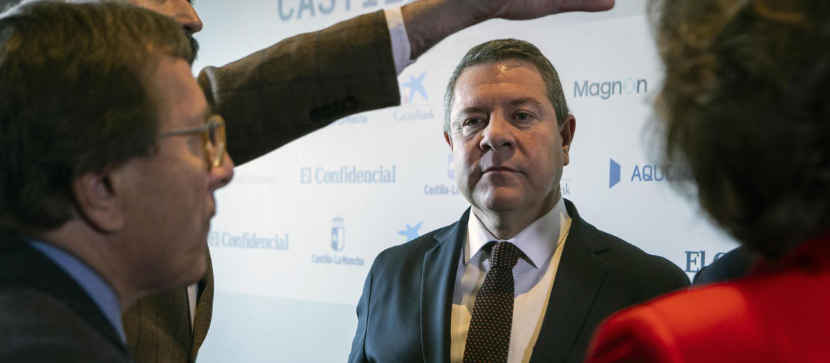 El presidente de Castilla-La Mancha, Emiliano García-Page