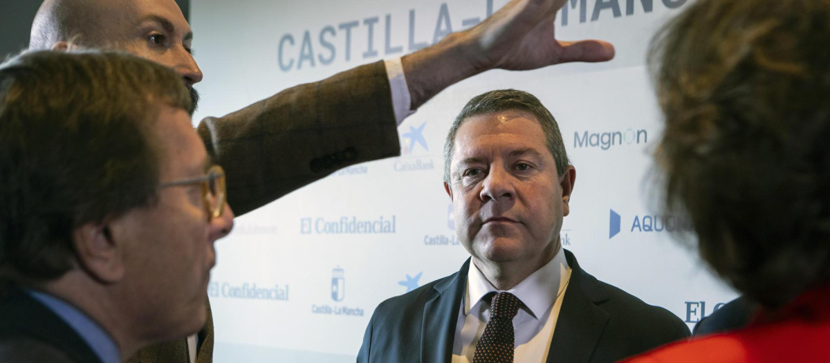 El presidente de Castilla-La Mancha, Emiliano García-Page