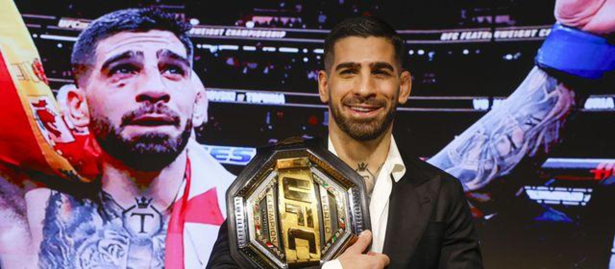 Topuria se ha proclamado campeón del mundo en la categoría de Peso Pluma