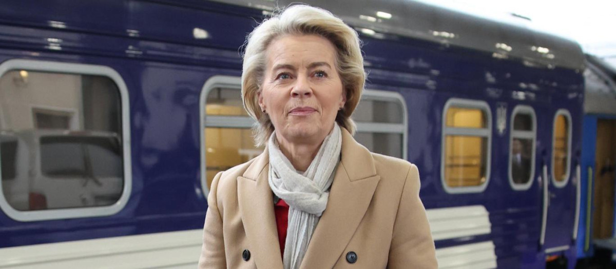 Ursula Von der Leyen en Kiev