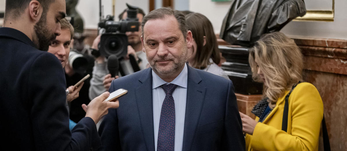 El exministro José Luis Ábalos