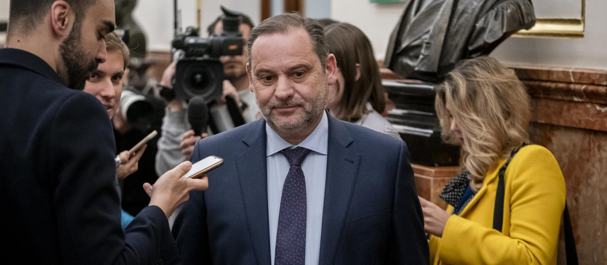 El exministro José Luis Ábalos