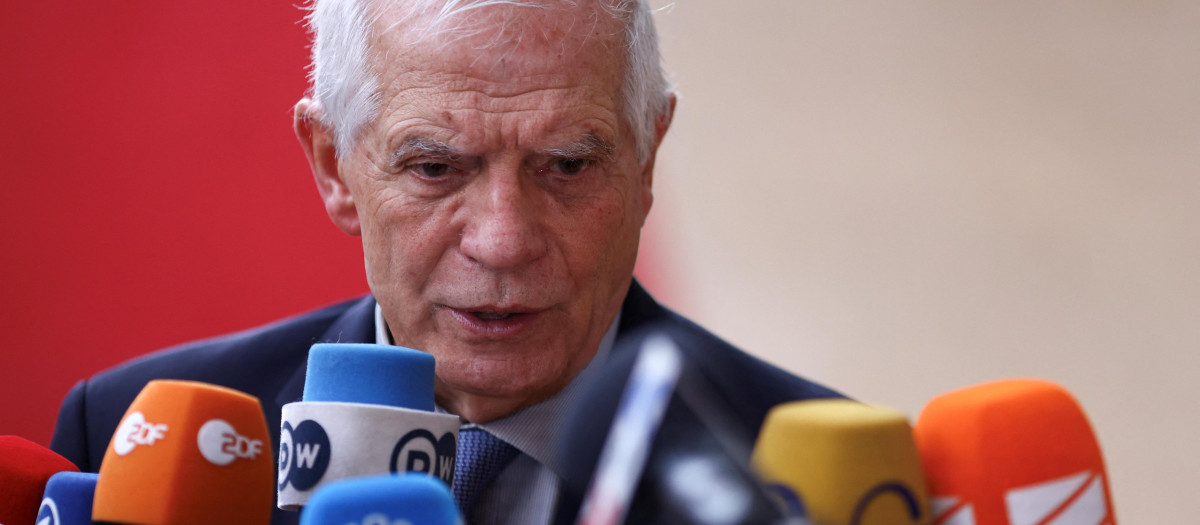 El alto representante de la Unión Europea para Asuntos Exteriores, Josep Borrel