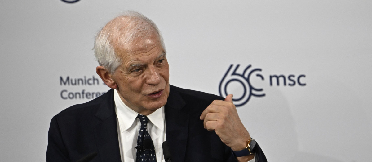 Josep Borrell, alto representante de la Unión Europea (UE) para Asuntos Exteriores y Defensa