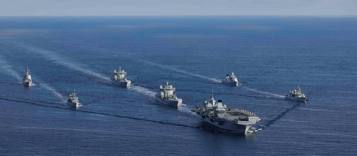 Grupo de combate del portaaviones HMS Prince of Wales