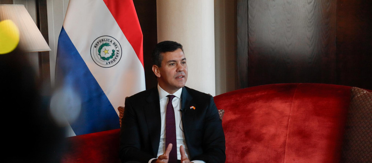 Santiago Peña, presidente de Paraguay