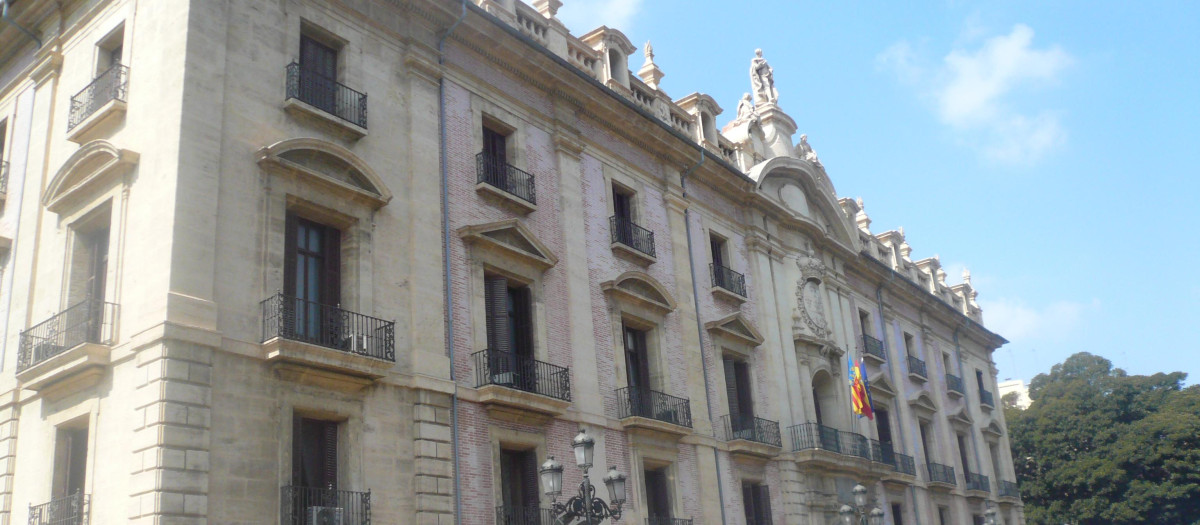 Fachada del TSJCV
