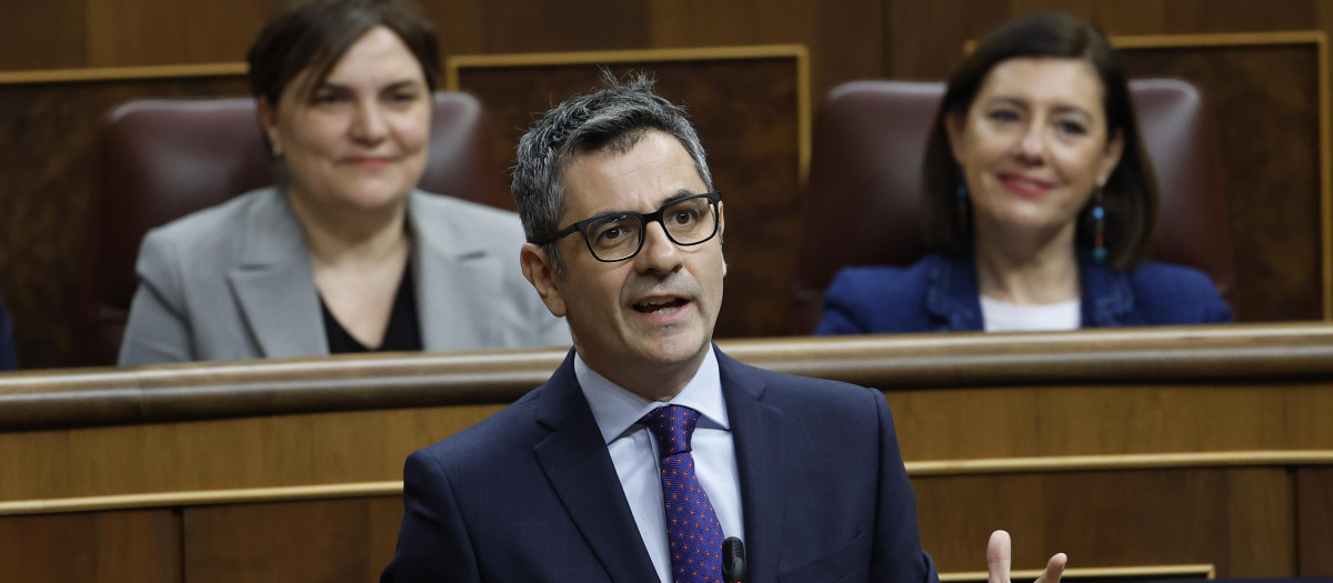 El ministro de Presidencia y Justicia, Félix Bolaños