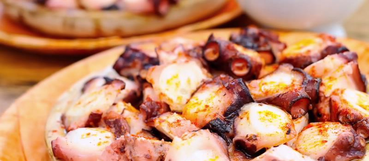 Una tapa de "pulpo á feira"