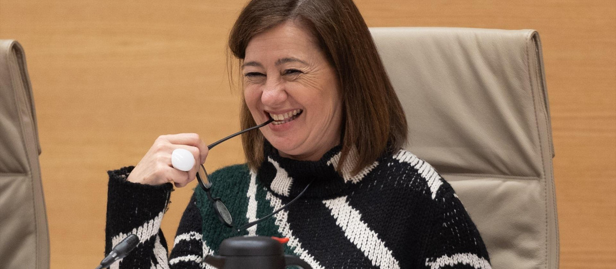 La presidenta del Congreso, Francina Armengol