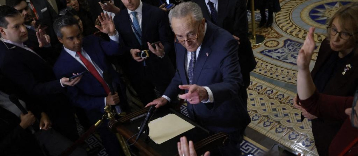 Charles Schumer, en el Senado