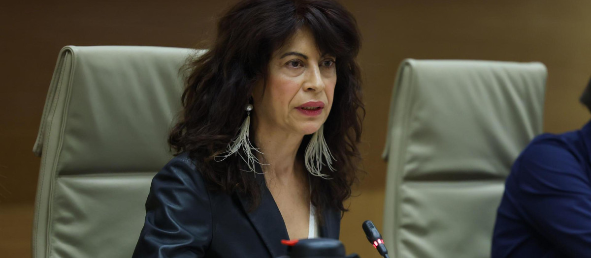 La ministra de Igualdad, Ana Redondo, comparece ante una Comisión en el Congreso