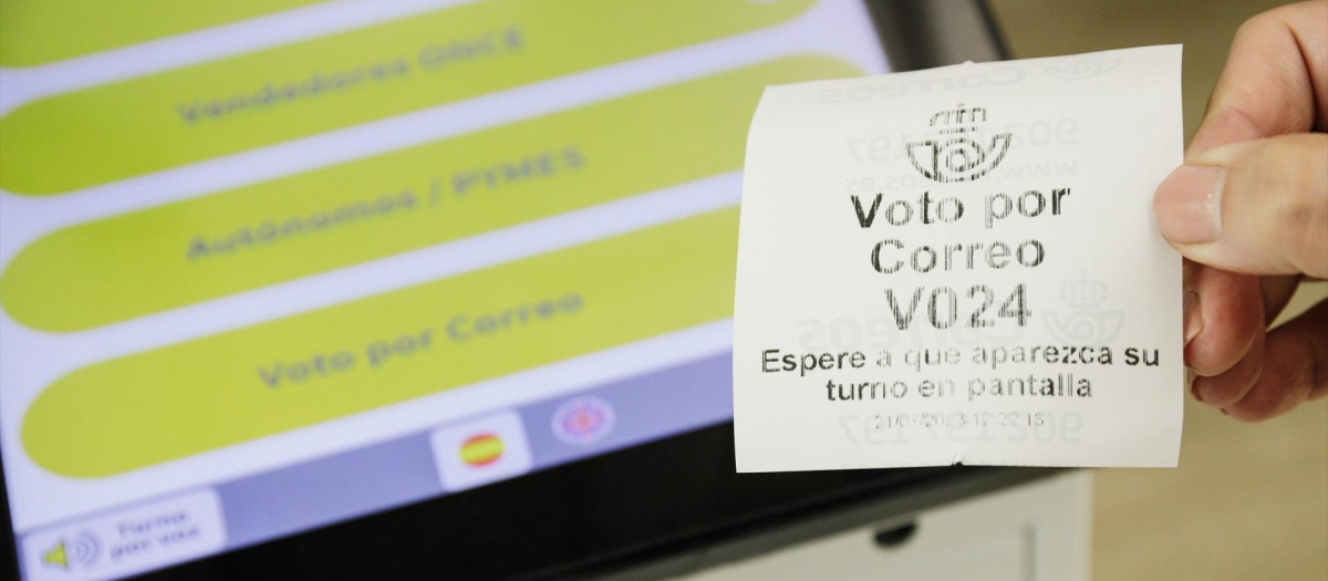 Plazo abierto para votar por correo