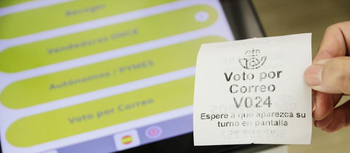 Plazo abierto para votar por correo