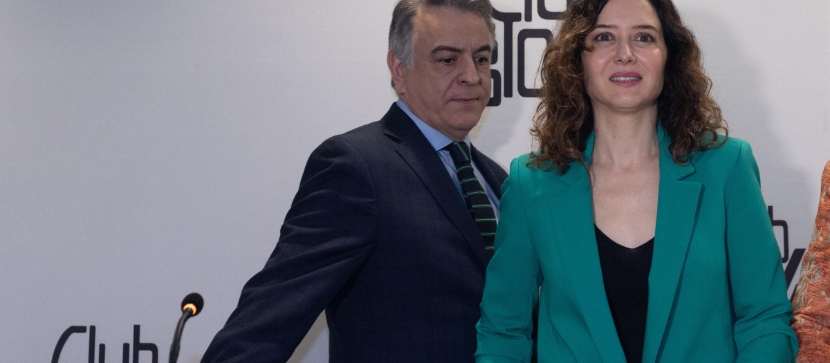 Javier de Andrés e Isabel Díaz Ayuso