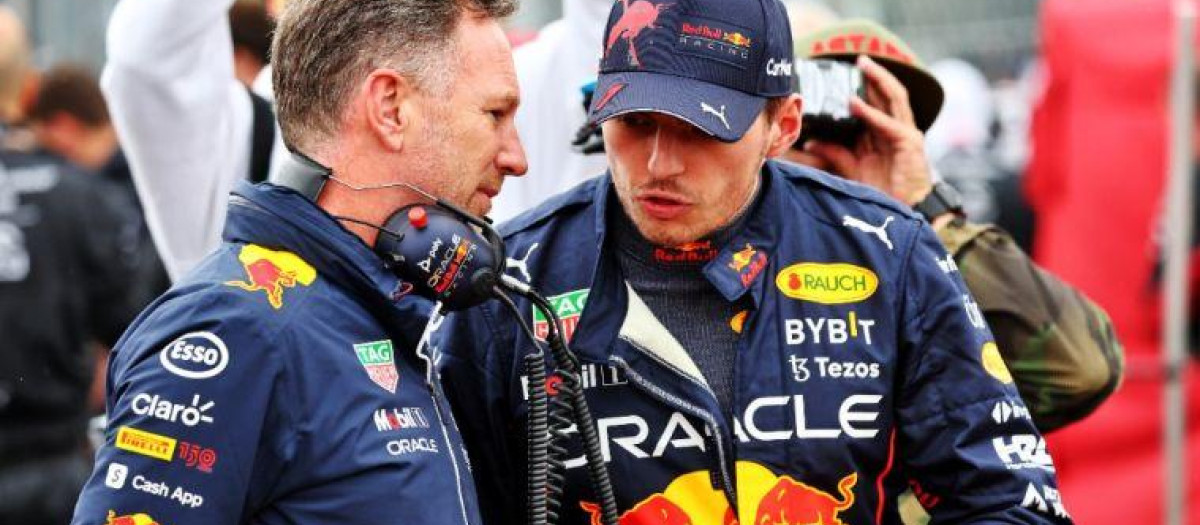 Christian Horner y Max Verstappen, las caras visibles de Red Bull