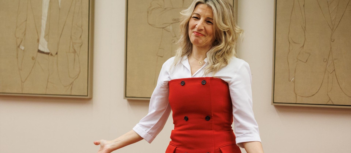 La vicepresidenta segunda y ministra de Trabajo, Yolanda Díaz.