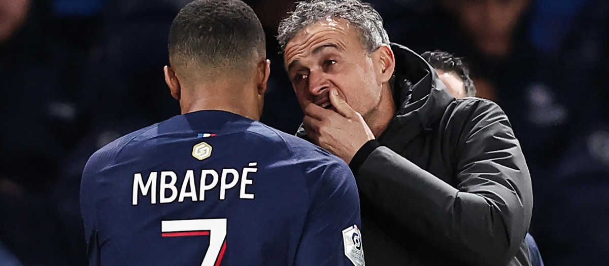 La relación entre Mbappé y Luis Enrique está más rota que nunca