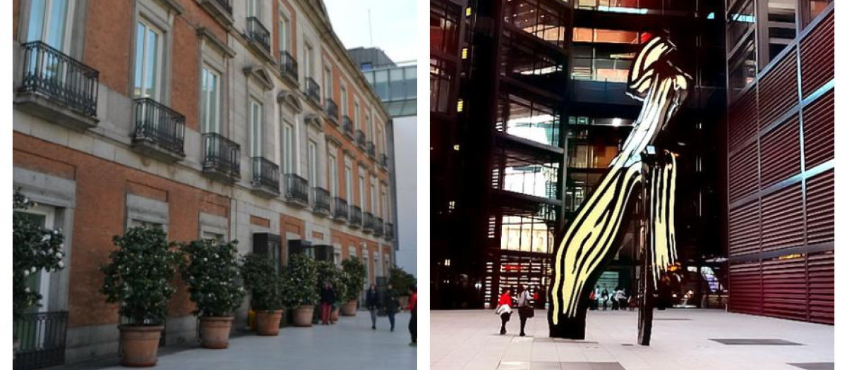 El Museo Thyssen y el Museo Reina Sofía