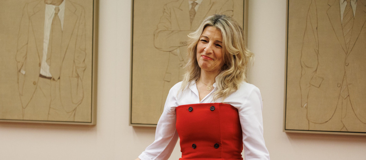 La vicepresidenta segunda y ministra de Trabajo, Yolanda Díaz.