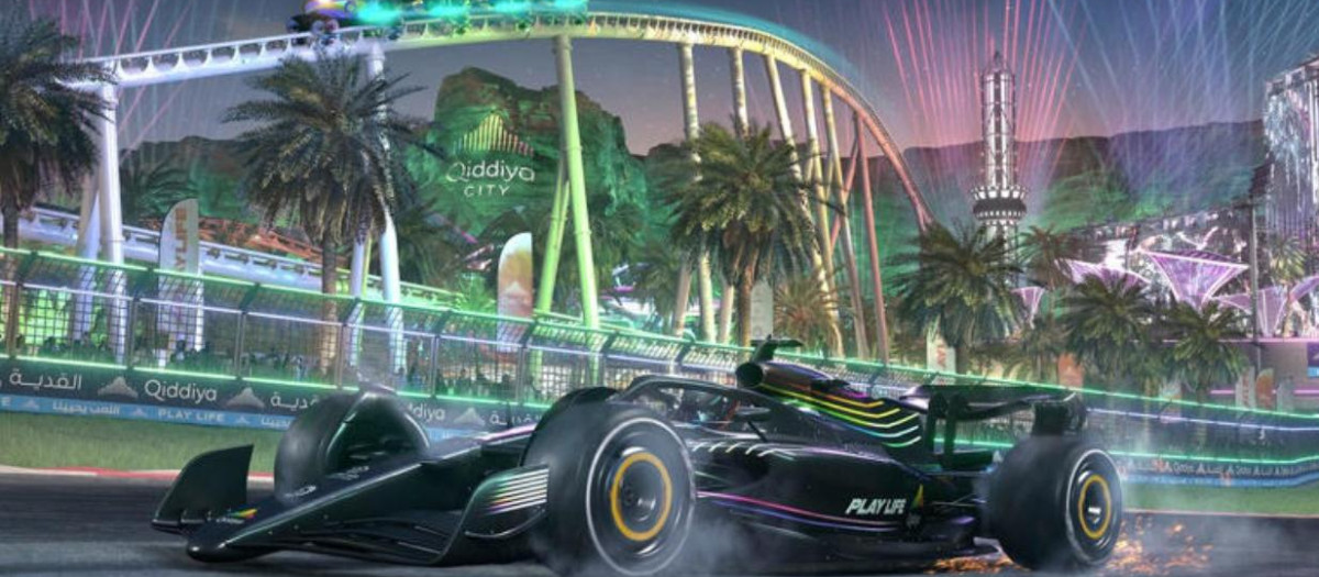 Arabia Saudí ha presentado el espectacular circuito de Qiddiya