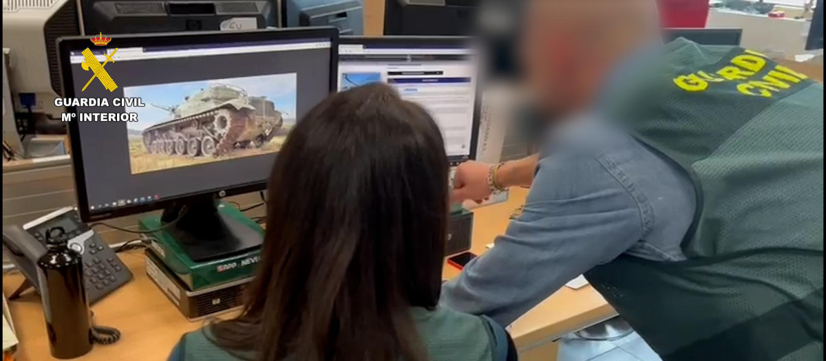 Agentes de la Guardia Civil