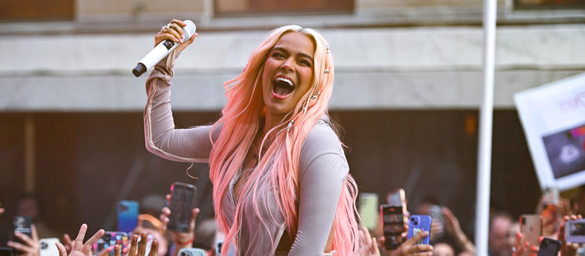 Karol G en Nueva York el 30 de Junio de 2023