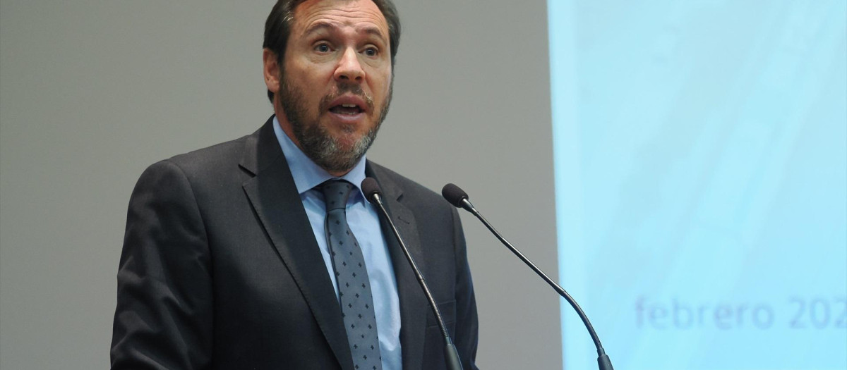 El ministro de Transportes y Movilidad Sostenible, Óscar Puente