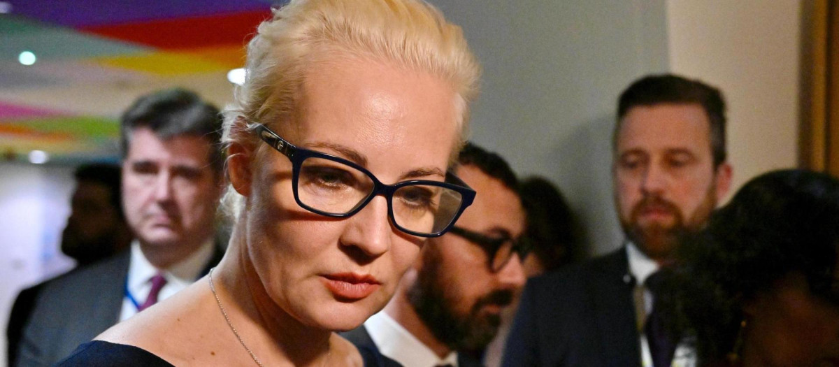 Yulia Navalnaya, la viuda de Alexéi Navalni