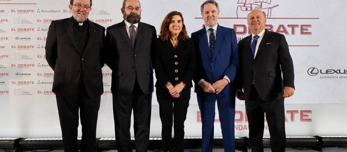 Alfonso Bullón de Mendoza y Bieito Rubido han ejercido como anfitriones del acto