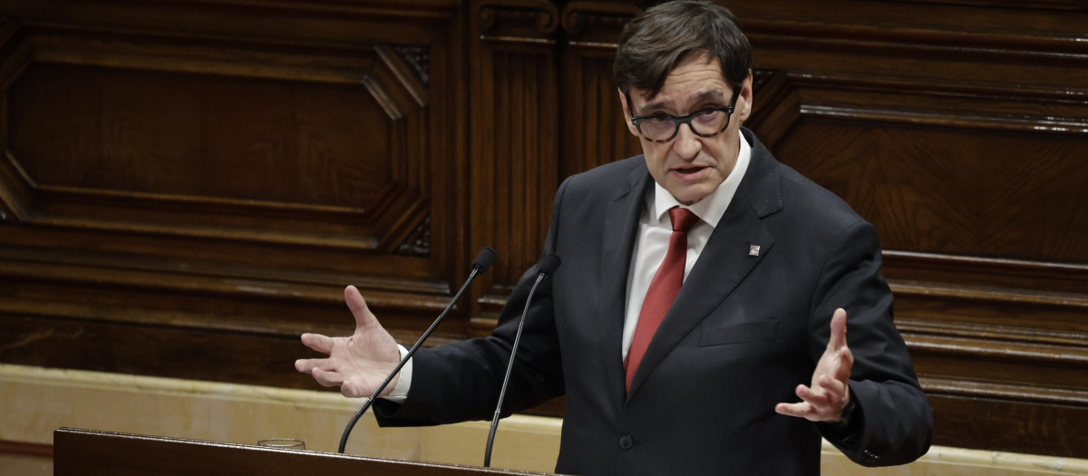 Salvador Illa, líder del PSC y exministro de Sanidad