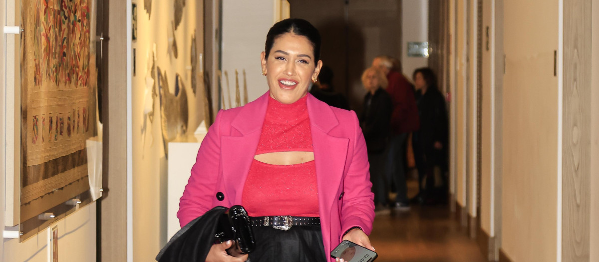 Gabriela Guillen in Fundación Casa Mexico in Madrid. February 22 2024