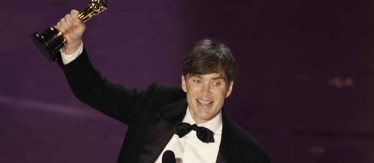 Cillian Murphy, ganador del Oscar al mejor actor