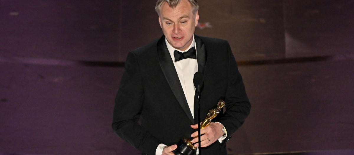 Christopher Nolan, ganador del Oscar a la mejor dirección por Oppenheimer