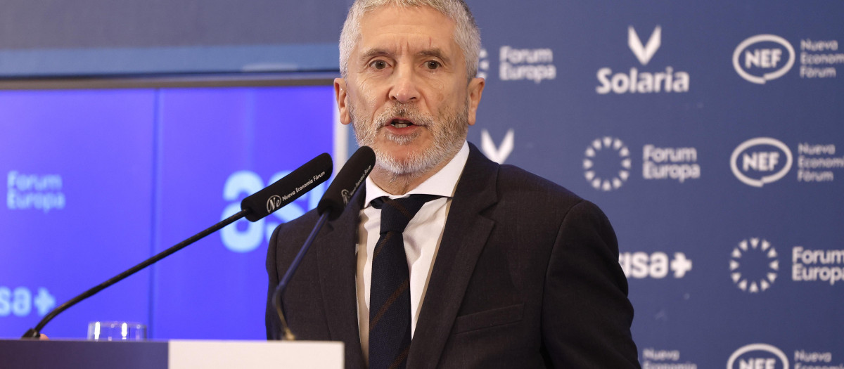 El ministro del Interior, Fernando Grande-Marlaska
