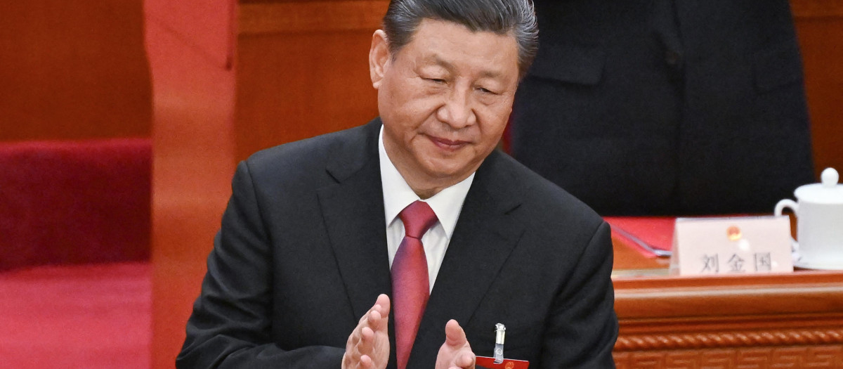 Xi Jinping en la reunión de las Dos Sesiones