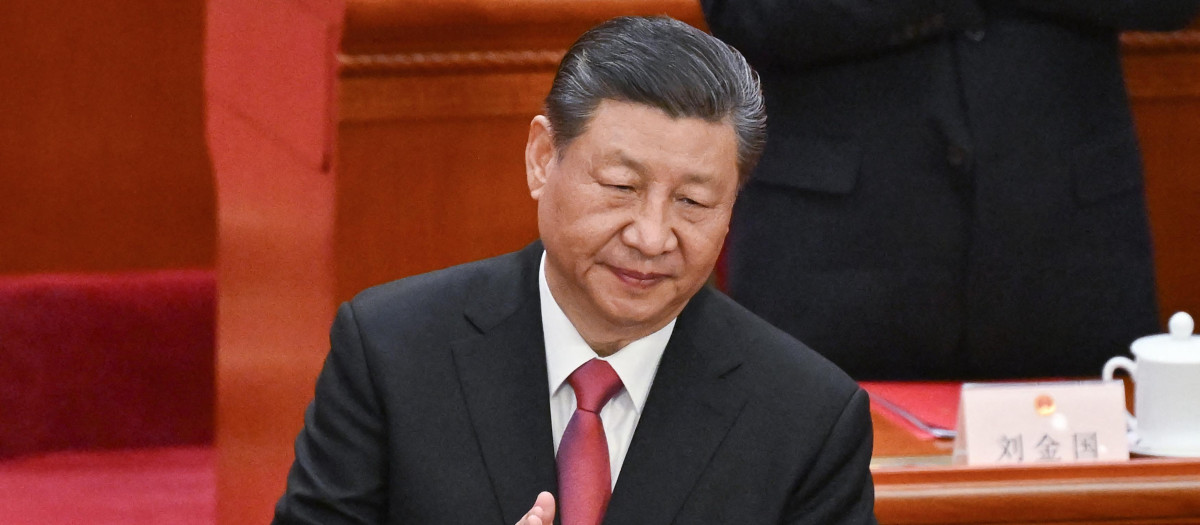 Xi Jinping en la reunión de las Dos Sesiones