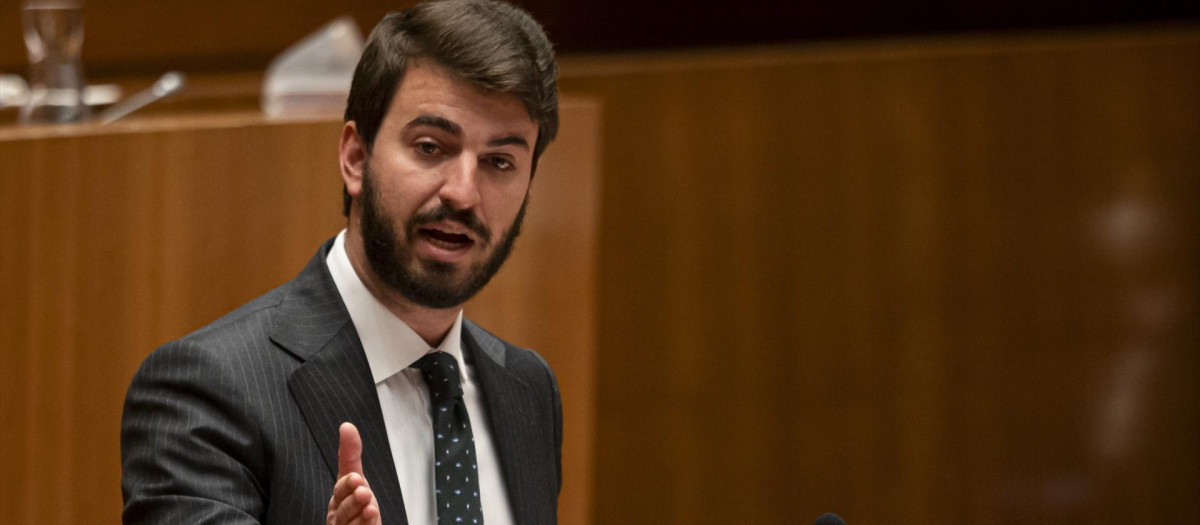 El vicepresidente de la Junta de Castilla y León, Juan García-Gallardo