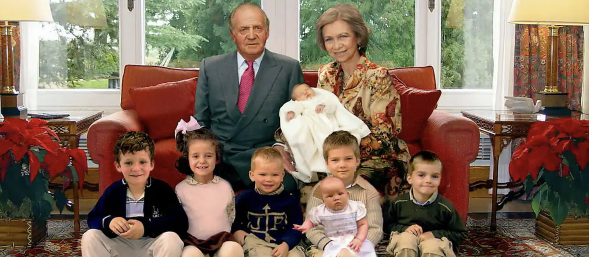 'Chrismas' navideño de la Familia Real en 2005