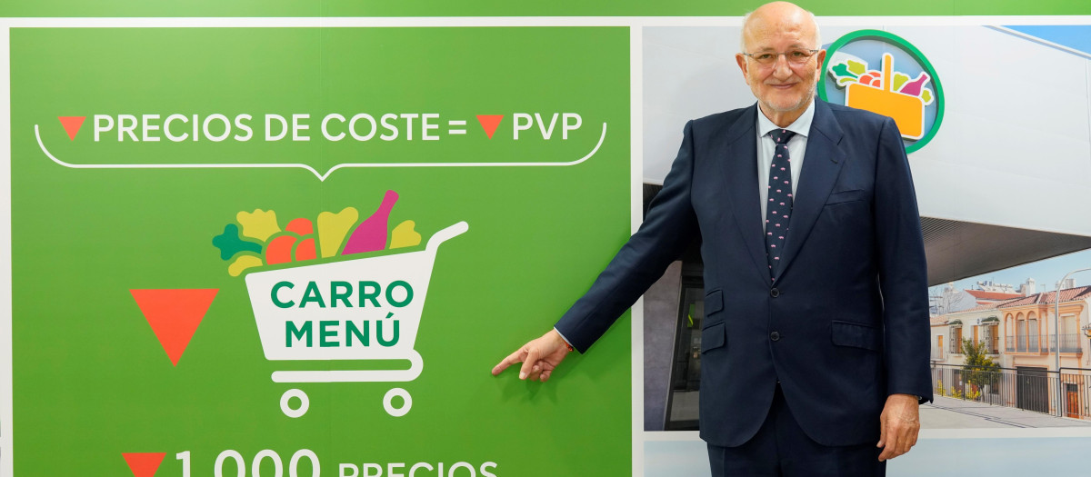 Roig se ha mostrado satisfecho por la rebaja de precio en 1.000 productos.