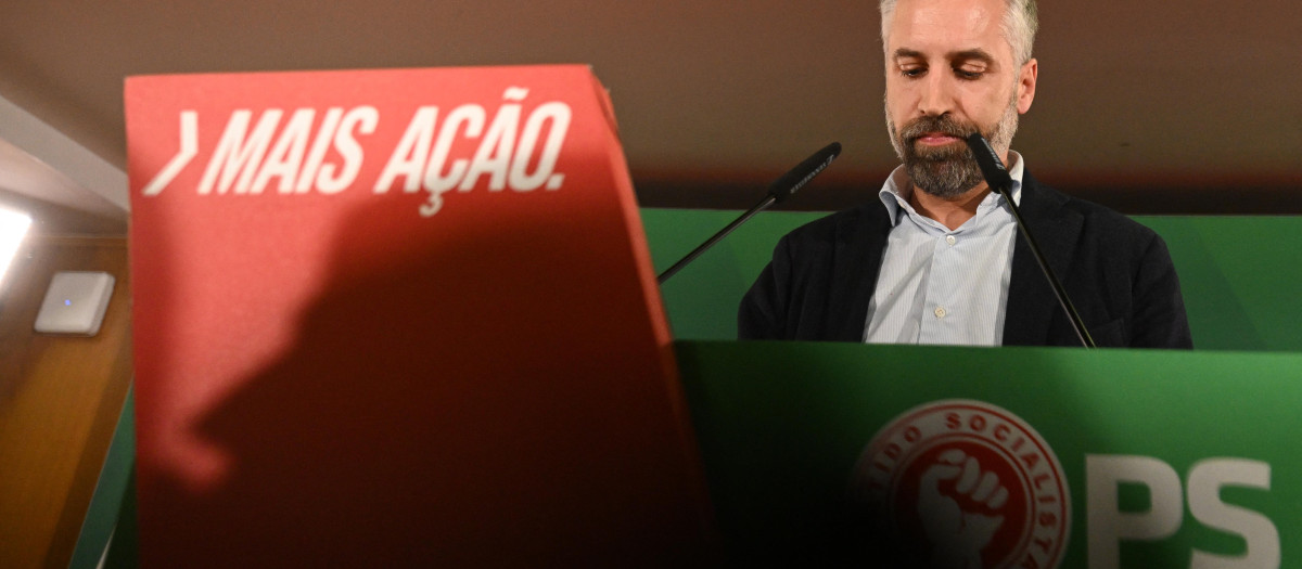 El líder del Partido Socialista de Portugal, Pedro Nuno Santos