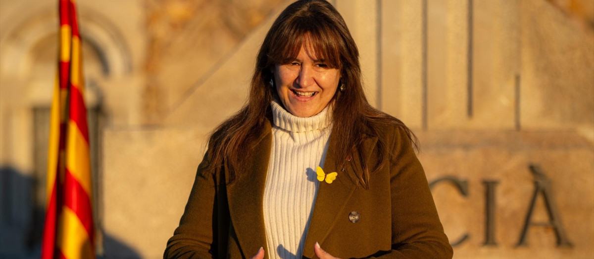 La presidenta de Junts, Laura Borràs, en una foto de archivo