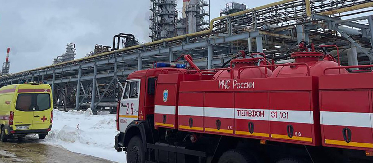Refinería de Nizhny Novgorod, atacada por drones ucranianos