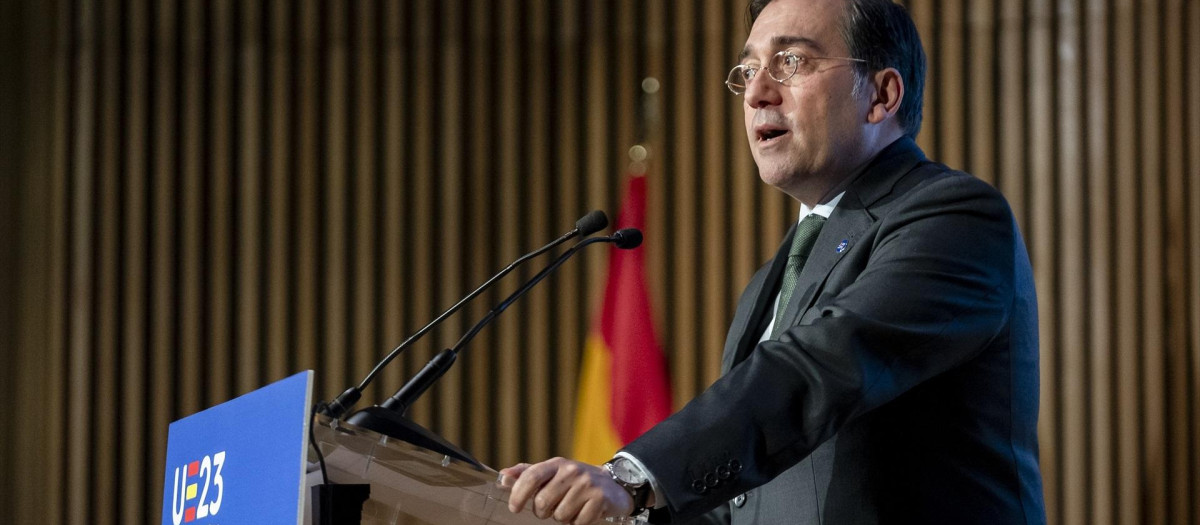 El ministro de Asuntos Exteriores, Unión Europea y Cooperación, José Manuel Albares