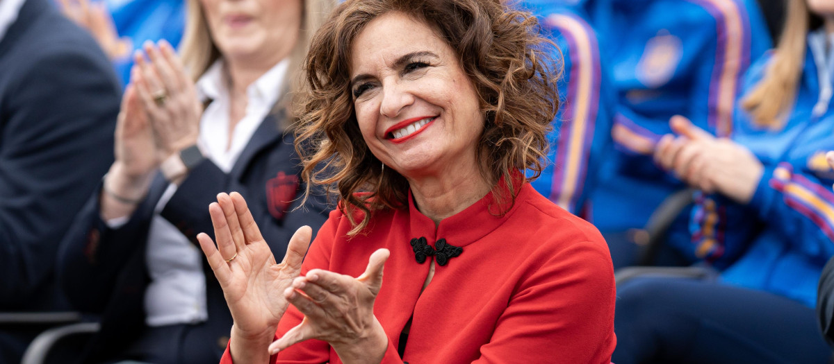 La vicepresidenta primera y ministra de Hacienda, María Jesús Montero