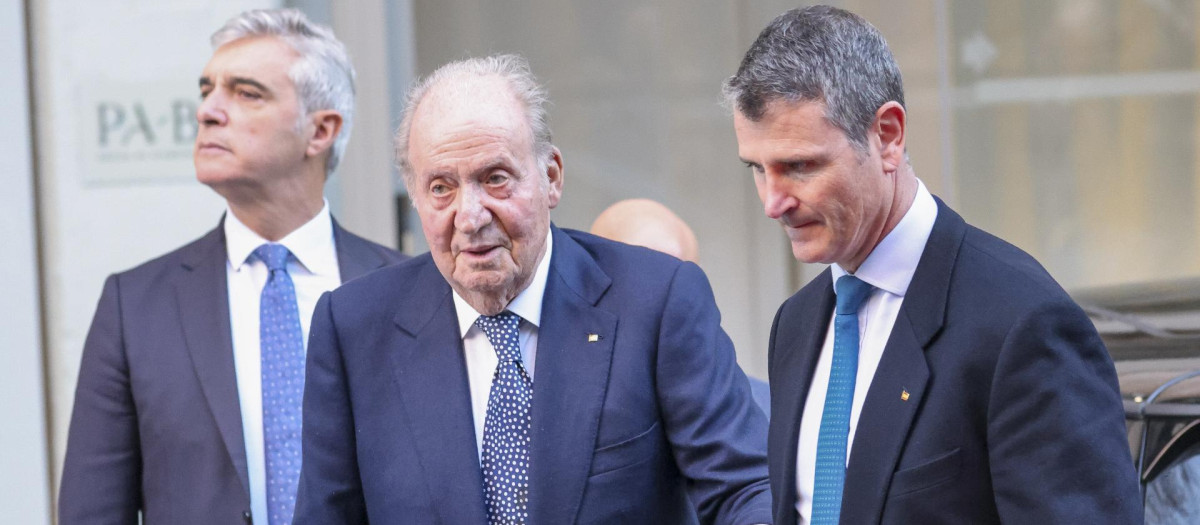 El Rey Juan Carlos en Madrid el pasado diciembre